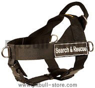 SAR Dog Harness for PITBULL-Search & Rescue NYLON DOG HARNESS SAR Dog Harness for PITBULL-Search & Rescue NYLON DOG HARNESS