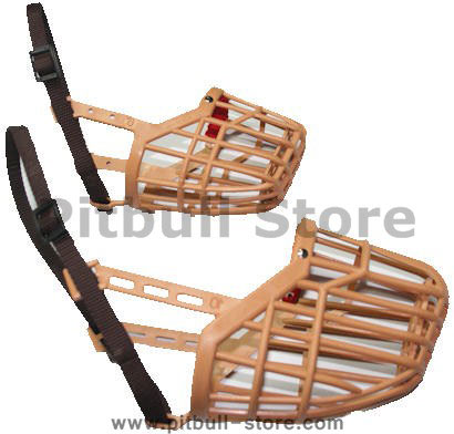 plastic wire basket dog muzzle