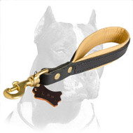 2-Ply Latigo Leather Dog Harness w/Studs - Pit Bull Gear