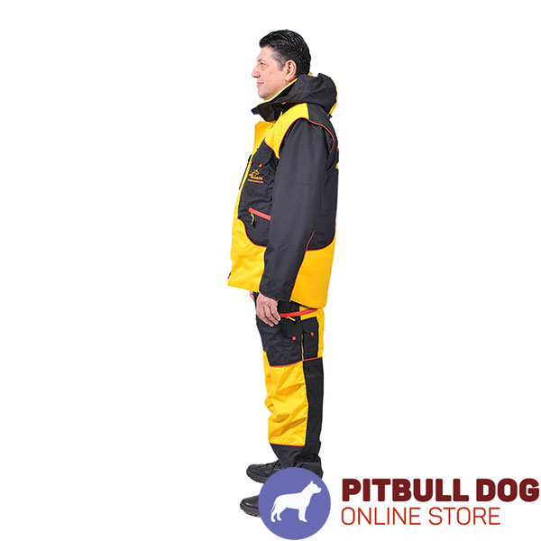 Ultimate in Convenience and Protection Dog Training Suit for Safe Training